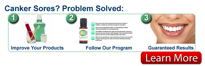 Canker Sores? Problem Solved.